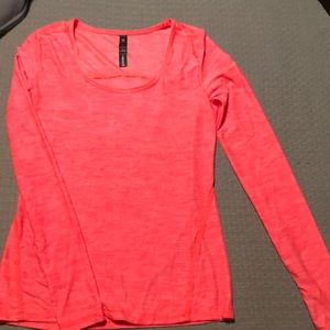 90 Degree by Reflex bright orange shirt XS